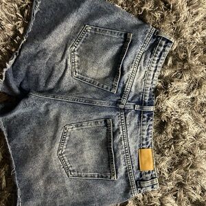 Women's Blue Denim Shorts
